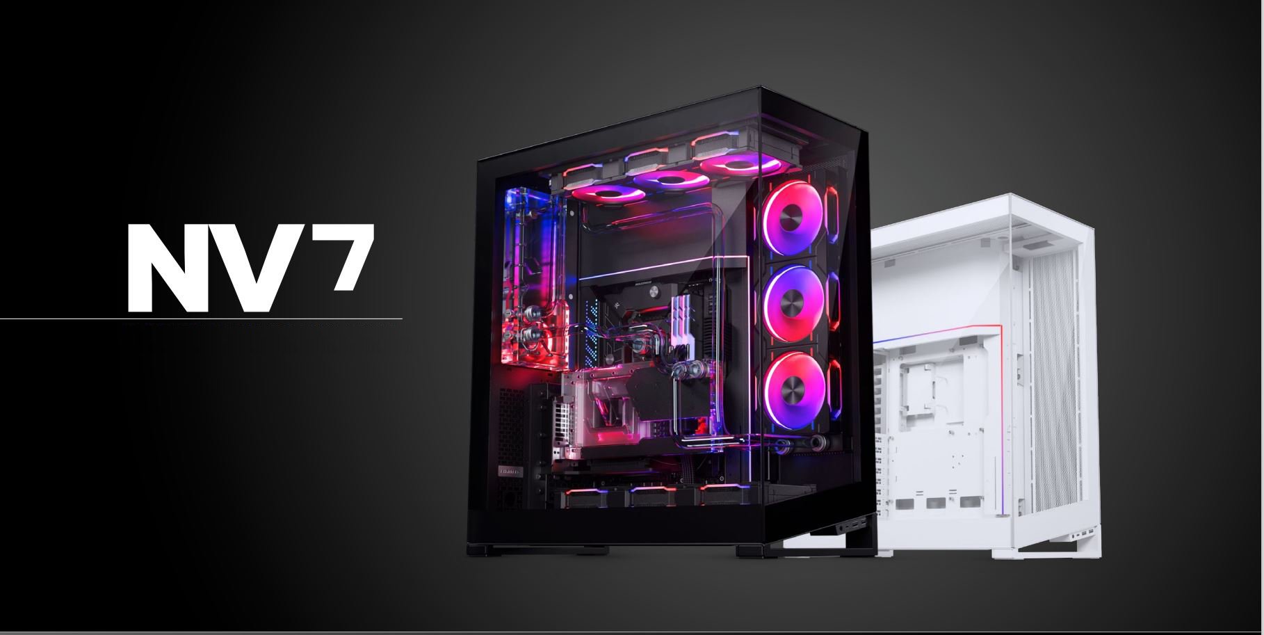 Phanteks NV7, Showcase Full-Tower Chassis, High Airflow 